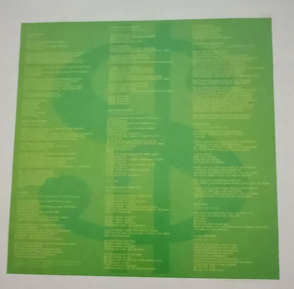 Alice Cooper, Billion Dollar Babies, (with original banknote) Image 1++